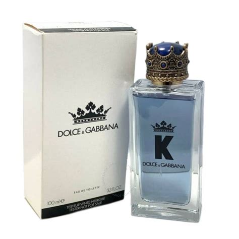 dolce gabbana king tester|dolce and gabbana k aftershave.